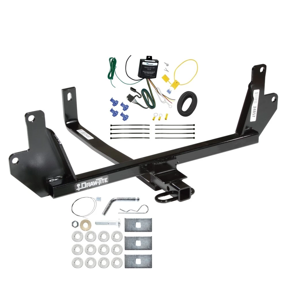 Trailer Tow Hitch For 07-11 BMW 328i xDrive 07-08 328xi Trailer Hitch Tow Receiver w/ Wiring Harness Kit
