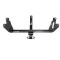 Trailer Tow Hitch w/ 4 Bike Rack For 07-11 BMW 328i 09-11 xDrive Sedan 07-08 Single Muffler tilt away adult or child arms fold down carrier w/ Lock and Cover