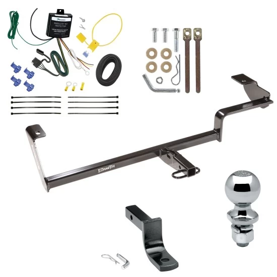 Trailer Tow Hitch For 06-11 Acura CSX Canada Only Complete Package w/ Wiring Draw Bar and 1-7/8" Ball