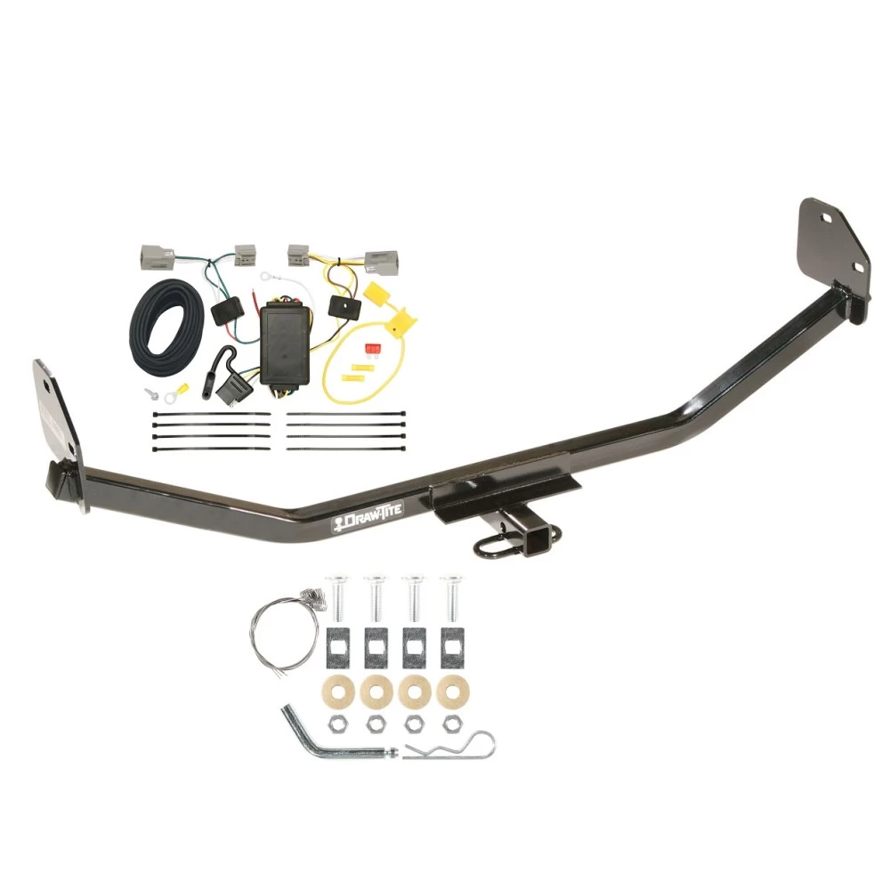 11-14 Ford Mustang All Models Trailer Hitch Tow Receiver w/ Wiring Harness Kit