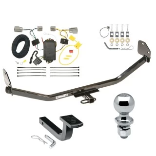 Trailer Tow Hitch For 11-14 Ford Mustang All Models Complete Package w/ Wiring Draw Bar and 2" Ball
