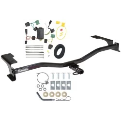 Trailer Tow Hitch For 10-11 Mercury Milan 10-12 Lincoln MKZ Trailer Hitch Tow Receiver w/ Wiring Harness Kit