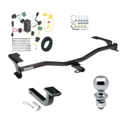 Trailer Tow Hitch For 10-11 Mercury Milan 10-12 Lincoln MKZ Complete Package w/ Wiring Draw Bar and 2" Ball