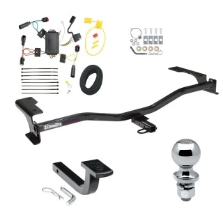 Trailer Tow Hitch For 10-11 Mercury Milan 10-12 Lincoln MKZ Complete Package w/ Wiring Draw Bar and 2" Ball
