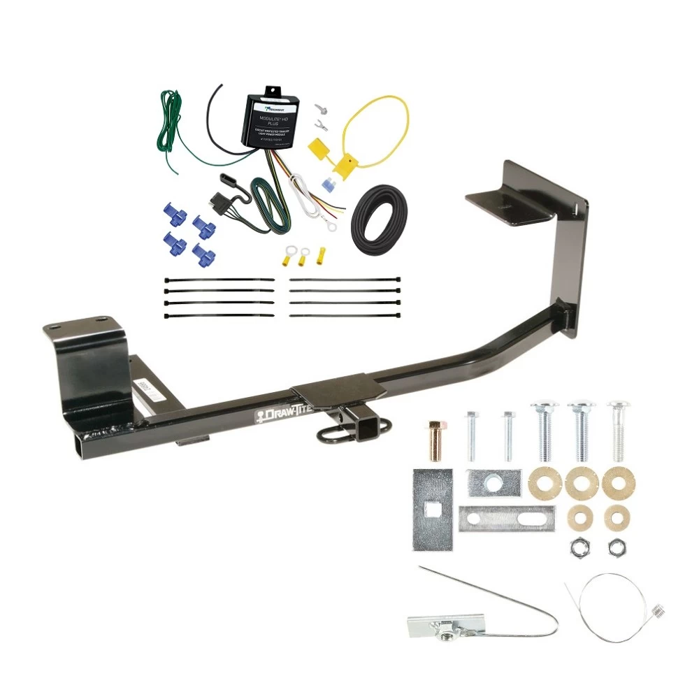 10-14 Volkswagen Golf Trailer Hitch Tow Receiver w/ Wiring Harness Kit
