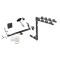 Trailer Tow Hitch w/ 4 Bike Rack For 05-12 Toyota Avalon tilt away adult or child arms fold down carrier w/ Lock and Cover