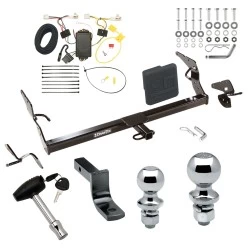 Trailer Tow Hitch For 11-12 Toyota Avalon All Models Deluxe Package Wiring 2" and 1-7/8" Ball and Lock