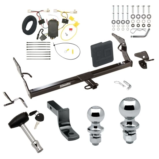 Trailer Tow Hitch For 11-12 Toyota Avalon All Models Deluxe Package Wiring 2" and 1-7/8" Ball and Lock