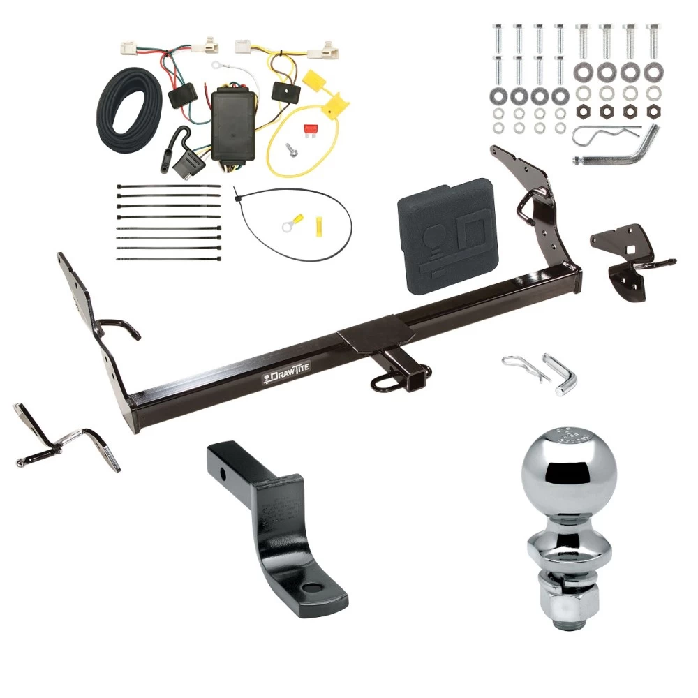 Trailer Tow Hitch For 11-12 Toyota Avalon All Models Complete Package w/ Wiring Draw Bar and 2" Ball