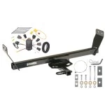 Trailer Tow Hitch For 07-10 Chrysler Sebring 08-14 Dodge Avenger w/ Wiring Harness Kit