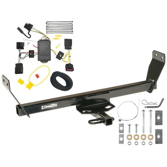Trailer Tow Hitch For 2011 Chrysler 200 Dodge Avenger w/ Wiring Harness Kit