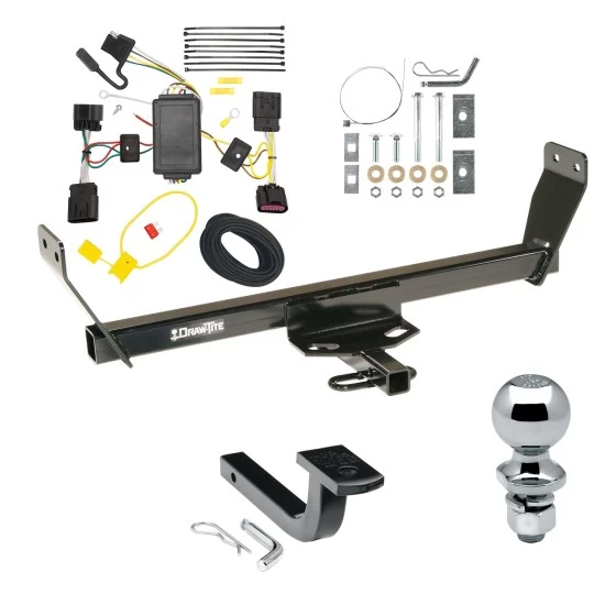 Custom Fit Trailer Hitch Draw-Bar w/ Pin/Clip Wiring Harness (Plug & Play) 2"Chrome Ball Installation Hardware Installation Instructions 248710 118550 63820 Draw-Tite Trailer Tow Hitch 2011 Chrysler 200 Dodge Avenger Complete Package Wiring Draw Trailer Tow Hitch For 2011 Chrysler 200 Dodge Avenger Complete Package w/ Wiring Draw Bar and 2" Ball