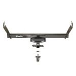 Custom Fit Trailer Hitch Draw-Bar w/ Pin/Clip Wiring Harness (Plug & Play) 1-7/8" and 2" Chrome Ball Security Lock Pin Rubber Hitch Plug Cover Installation Hardware Installation Instructions 248710 118550 63820 63810 580407 2211 Draw-Tite T Trailer Tow Hitch For 2011 Chrysler 200 Dodge Avenger Deluxe Package Wiring 2" and 1-7/8" Ball and Lock
