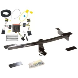 Trailer Tow Hitch For 12-19 FIAT 500 Except Abarth w/ Wiring Harness Kit