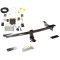Trailer Tow Hitch For 12-19 Fiat 500 Exc Abarth models w/ Wiring Harness Kit