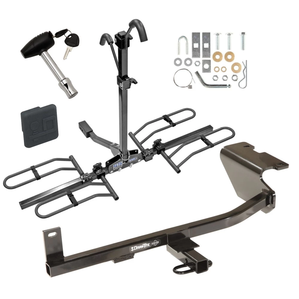 Custom Fit Trailer Hitch2 Bike Carrier Rail Rack Security Lock Pin Rubber Hitch Plug Cover Installation Hardware Installation Instructions 24874 63134 580407 2211 Draw-Tite Trailer Tow Hitch 12-17 Mazda 5 Platform Style 2 Bike Rack Hitch Lock and Cover 1 Trailer Tow Hitch For 12-17 Mazda 5 Platform Style 2 Bike Rack w/ Hitch Lock and Cover