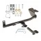 Trailer Tow Hitch For 12-17 Mazda 5 1-1/4" Receiver w/ Draw Bar Kit