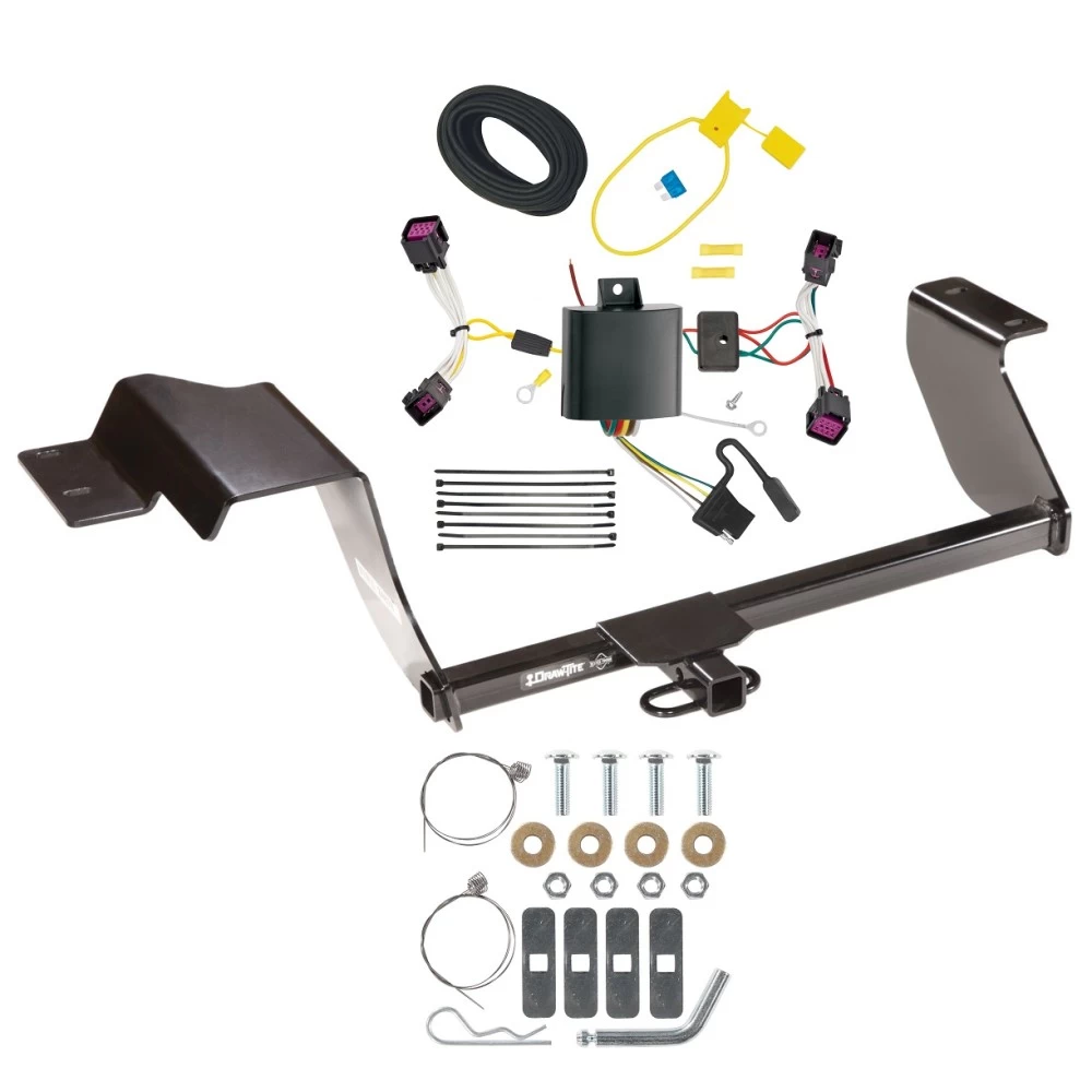 Trailer Tow Hitch For 12-19 Chevrolet Sonic Hatchback w/ Wiring Harness Kit