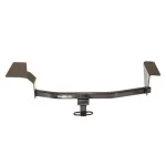 Trailer Tow Hitch w/ 4 Bike Rack For 11-15 Chevy Cruze 16-18 Limited 12-19 Buick Verano Exc Turbo or Dual Exhaust tilt away adult or child arms fold down carrier w/ Lock and Cover