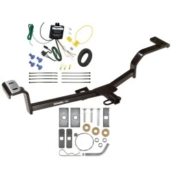 Trailer Tow Hitch For 12-22 Hyundai Accent 12-17 KIA Rio w/ Wiring Harness Kit