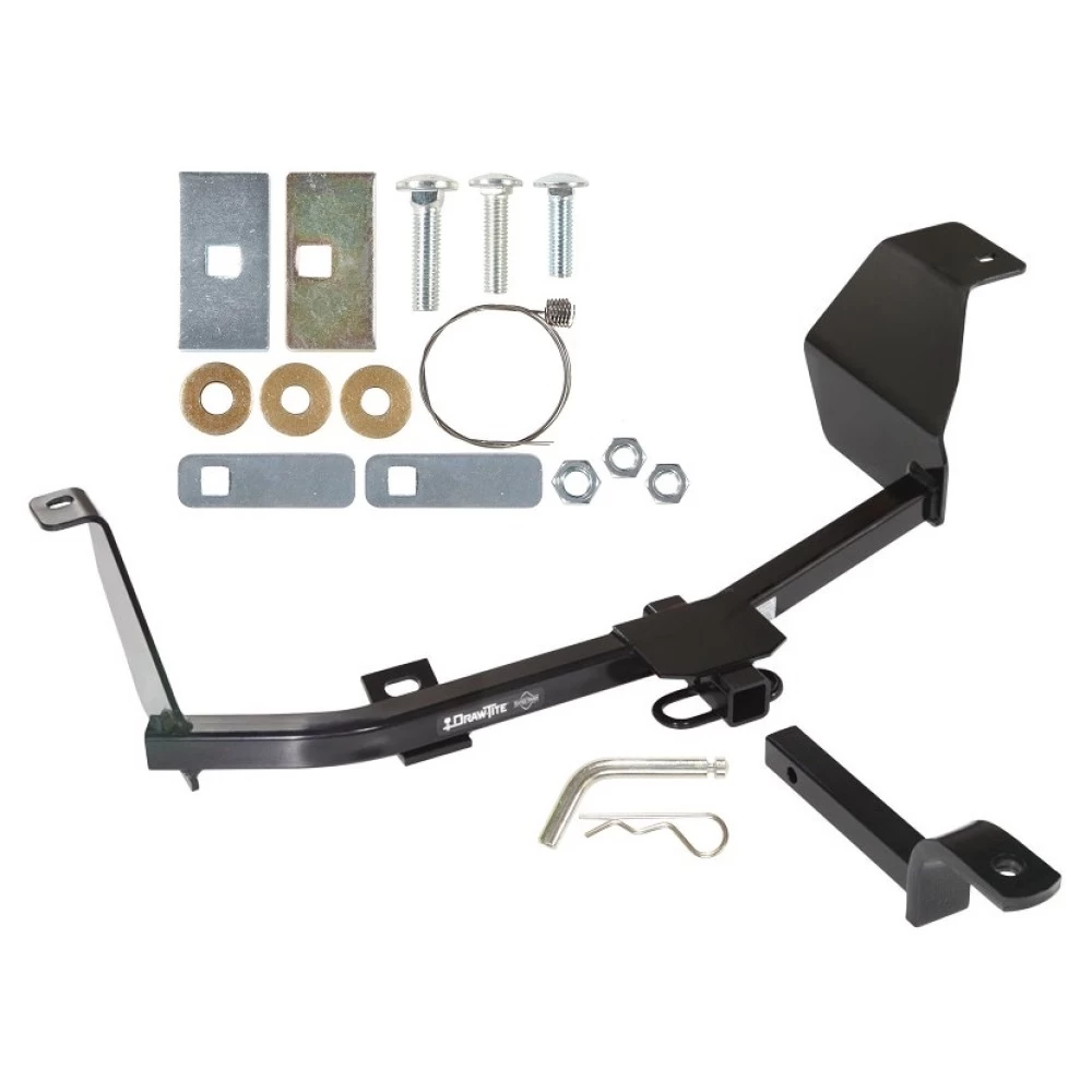 Trailer Tow Hitch For 12-19 Nissan Versa 12-13 Sedan Only 1-1/4" Receiver w/ Draw Bar Kit