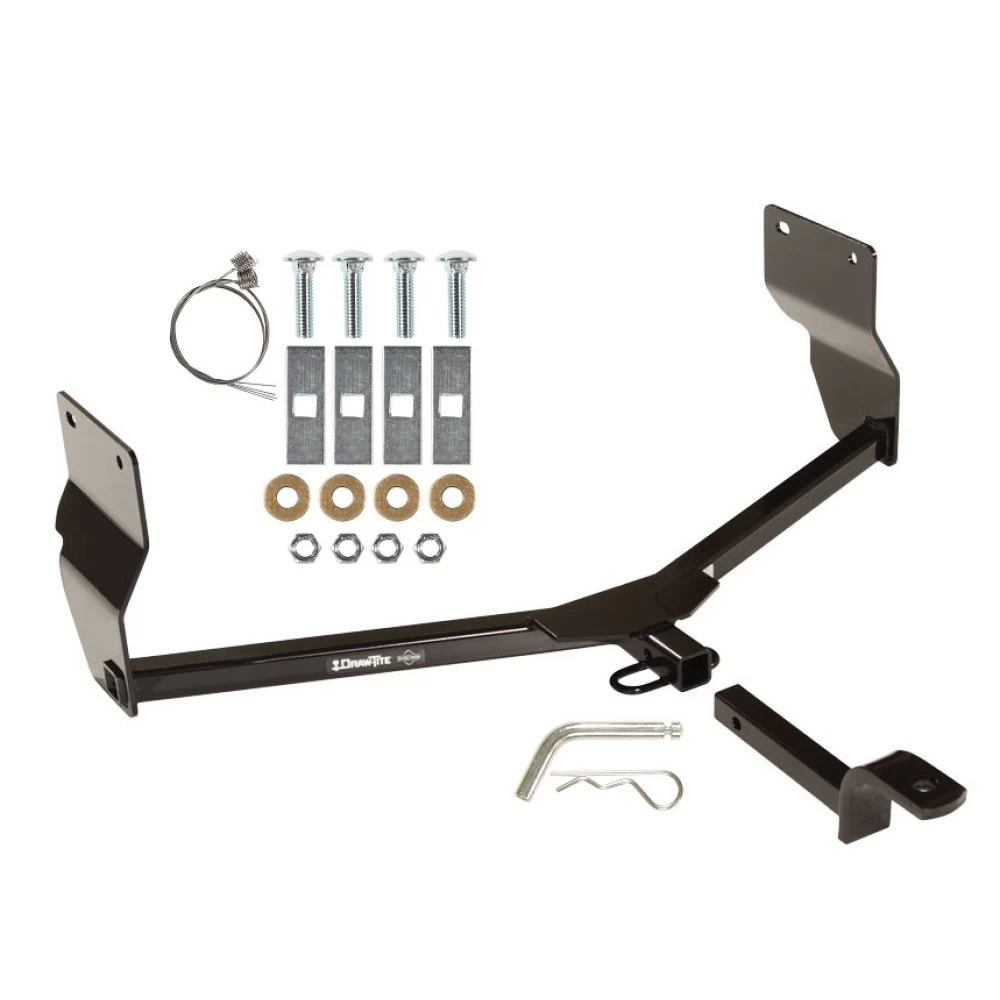 Trailer Tow Hitch For 13-16 Dodge Dart 1-1/4" Towing Receiver w/ Draw Bar Kit