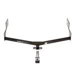 Trailer Tow Hitch For 13-16  Dodge Dart Deluxe Package Wiring 2" and 1-7/8" Ball and Lock