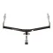 Trailer Tow Hitch For 13-16  Dodge Dart Complete Package w/ Wiring Draw Bar and 2" Ball