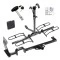 Trailer Tow Hitch For 11-17 Nissan JUKE FWD Except Nismo and RS Platform Style 2 Bike Rack w/ Hitch Lock and Cover