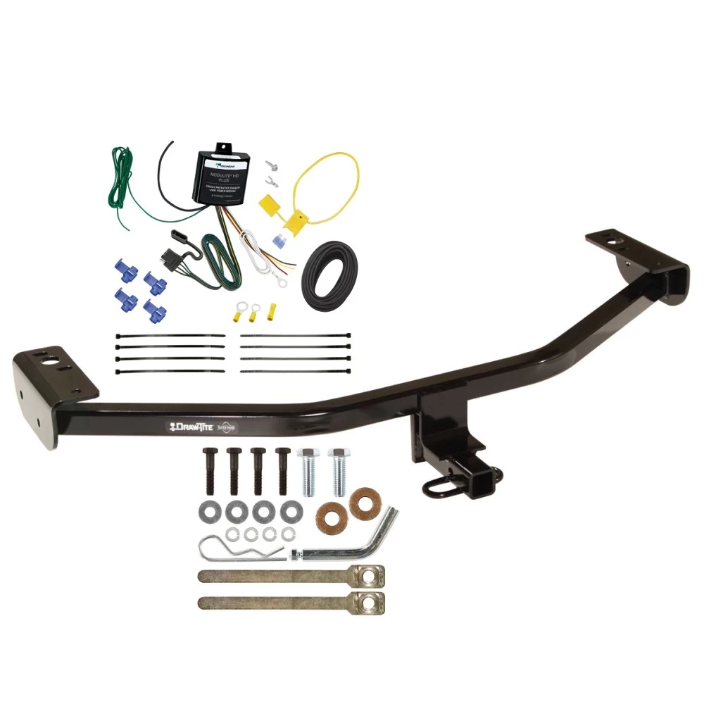 Custom Fit Trailer Hitch Wiring Harness (Requires Splicing) Installation Hardware Installation Instructions 24896 119191 Draw-Tite Trailer Tow Hitch 13-18 C-MAX Wiring Harness Kit 13 14 15 16 17 18 2013 2014 2015 2016 2017 2018 Trailer Tow Hitch For 13-18 Ford C-MAX w/ Wiring Harness Kit