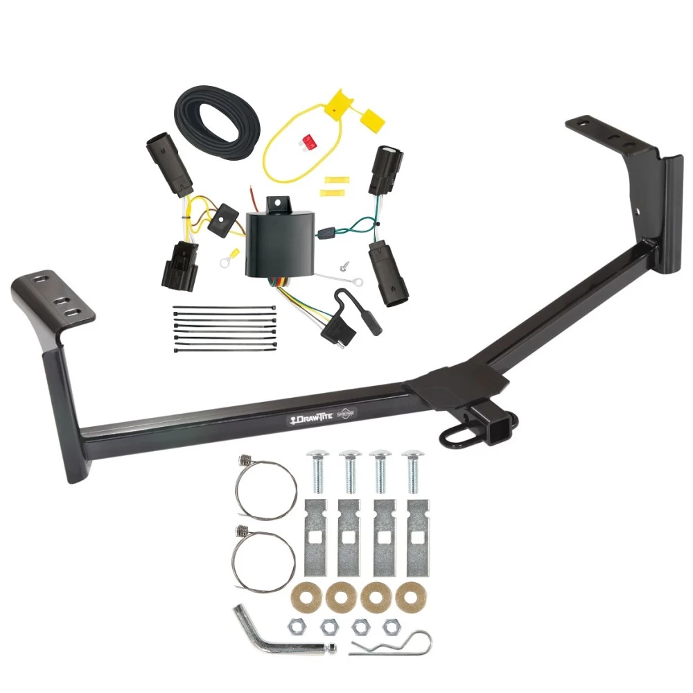 Trailer Tow Hitch For 13-20 Lincoln MKZ Exc 3.0 Liter Engine w/ Wiring Harness Kit