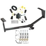 Trailer Tow Hitch For 13-20 Lincoln MKZ Exc 3.0 Liter Engine w/ Wiring Harness Kit