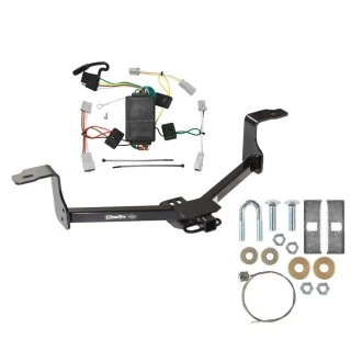 Trailer Tow Hitch For 08-12 Honda Accord Coupe & Sedan w/ Wiring Harness Kit
