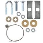 Ultimate Tow Package For 13-15 Honda Accord Except w/LED Taillights Trailer Hitch w/ Wiring Draw-Bar Dual 2" and 1-7/8" Ball Lock Bracket Cover 1-1/4" Receiver 