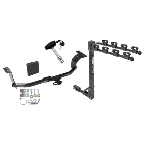 Custom Fit Trailer Hitch4 Bike Carrier Security Lock Pin Rubber Hitch Plug Cover Installation Hardware Installation Instructions 24902 1393100G 580407 2211 Draw-Tite Trailer Tow Hitch 4 Bike Rack 11-16 Hyundai Elantra tilt away adult or child arms fold Trailer Tow Hitch w/ 4 Bike Rack For 11-16 Hyundai Elantra tilt away adult or child arms fold down carrier w/ Lock and Cover