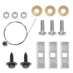 Trailer Tow Hitch For 10-14 VW Volkswagen GTI Hatchback Receiver w/ Draw Bar Kit