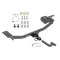 Trailer Tow Hitch For 10-14 VW GTI Receiver w/ Draw Bar Kit