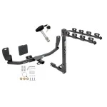 Custom Fit Trailer Hitch4 Bike Carrier Security Lock Pin Rubber Hitch Plug Cover Installation Hardware Installation Instructions 24905 1393100G 580407 2211 Draw-Tite Trailer Tow Hitch 4 Bike Rack 13-21 Hyundai Elantra GT Except Korean Manufactured Vehic Trailer Tow Hitch w/ 4 Bike Rack For 13-21 Hyundai Elantra GT Except for Korean Manufactured Vehicles tilt away adult or child arms fold down carrier w/ Lock and Cover
