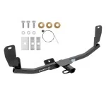 24905 2013 2014 2015 2016 2017 2018 2019 2020 13 14 15 16 17 18 19 20 Hyundai Elantra GT Except Korean Manufactured Vehicles Draw-Tite Trailer Tow Hitch Receiver Bar Frame Trailer Tow Hitch For 13-21 Hyundai Elantra GT 1-1/4" Towing Receiver Class 1