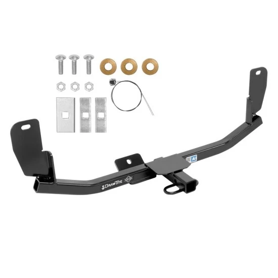 24905 2013 2014 2015 2016 2017 2018 2019 2020 13 14 15 16 17 18 19 20 Hyundai Elantra GT Except Korean Manufactured Vehicles Draw-Tite Trailer Tow Hitch Receiver Bar Frame Trailer Tow Hitch For 13-21 Hyundai Elantra GT 1-1/4" Towing Receiver Class 1