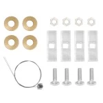 Trailer Tow Hitch For 14-21 Mazda 6 1-1/4" Towing Receiver Class 1