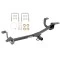 24910 2014 2015 2016 2017 2018 2019 14 15 16 17 18 19 Fiesta 4 Door Sedan Draw-Tite Trailer Tow Hitch Receiver Bar Frame Trailer Tow Hitch For 14-19 Ford Fiesta Sedan 1-1/4" Towing Receiver Class 1