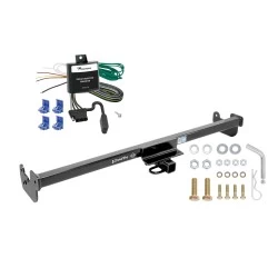 Trailer Tow Hitch For 06-14 Toyota Yaris 3 Dr. & 5 Dr. Hatchback Exc SE w/ Wiring Harness Kit