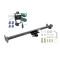 Trailer Tow Hitch For 06-14 Toyota Yaris 3 Dr. & 5 Dr. Hatchback Exc SE w/ Wiring Harness Kit