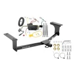 Trailer Tow Hitch For 14-18 Mazda 3 Hatchback w/ Wiring Harness Kit