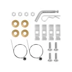 Trailer Tow Hitch For 14-18 Mazda 3 Hatchback w/ Wiring Harness Kit