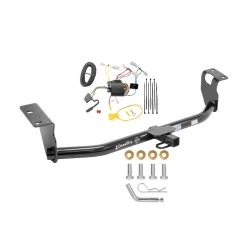 Trailer Tow Hitch For 14-19 Toyota Corolla Sedan Trailer Hitch Tow Receiver w/ Wiring Harness Kit