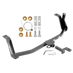 Trailer Tow Hitch For 14-18 Mazda 3 Hatchback Receiver w/ Draw Bar Kit