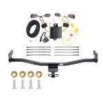 Trailer Tow Hitch For 14-19 KIA Soul w/o LED Taillights w/ Wiring Harness Kit