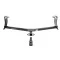 Trailer Tow Hitch For 14-19 Volkswagen Beetle Deluxe Package Wiring 2" and 1-7/8" Ball and Lock